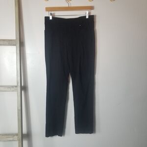 COUNTERPARTS WOMEN'S BLACK PULL ON PANTS SIZE 10